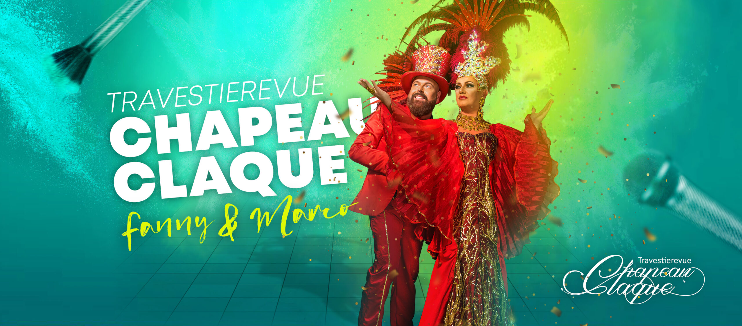 Travestierevue Chapeau Claque